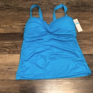 Anne Cole Plus Size Swim Tankini Top